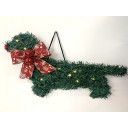 Christmas Wiener Wreath - made to order